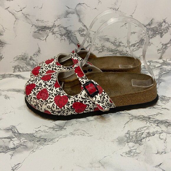 Birkenstock Birkis Women 5N Dorian Clogs Floral Mary Jane BirkoFlor Slip On Shoe - Picture 3 of 8